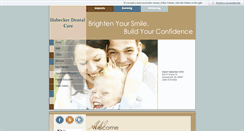 Desktop Screenshot of habeckerdentalcare.com